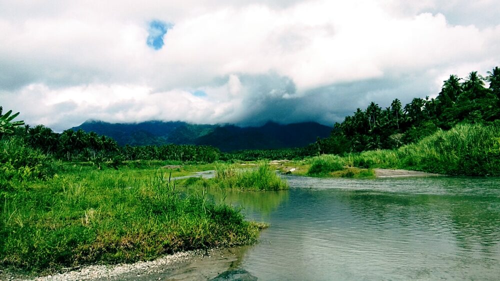 Coastal scenery in Leyte