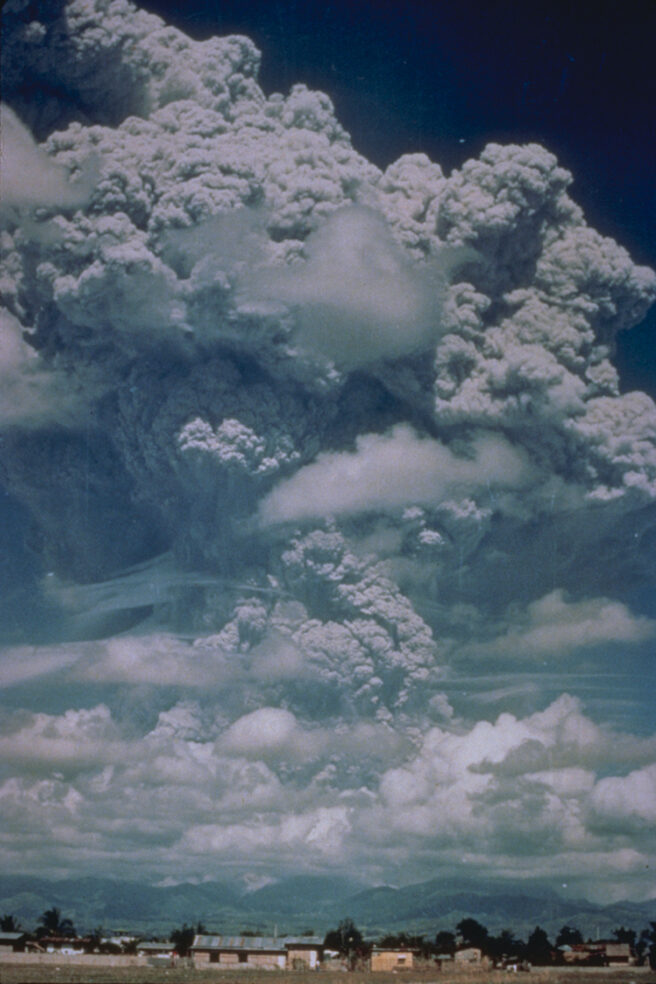 The eruption of Mount Pinatubo, 1991